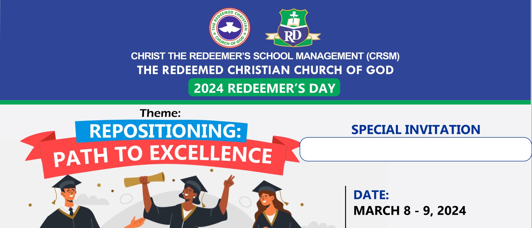 CRSM 2024 Redeemers Day Celebration